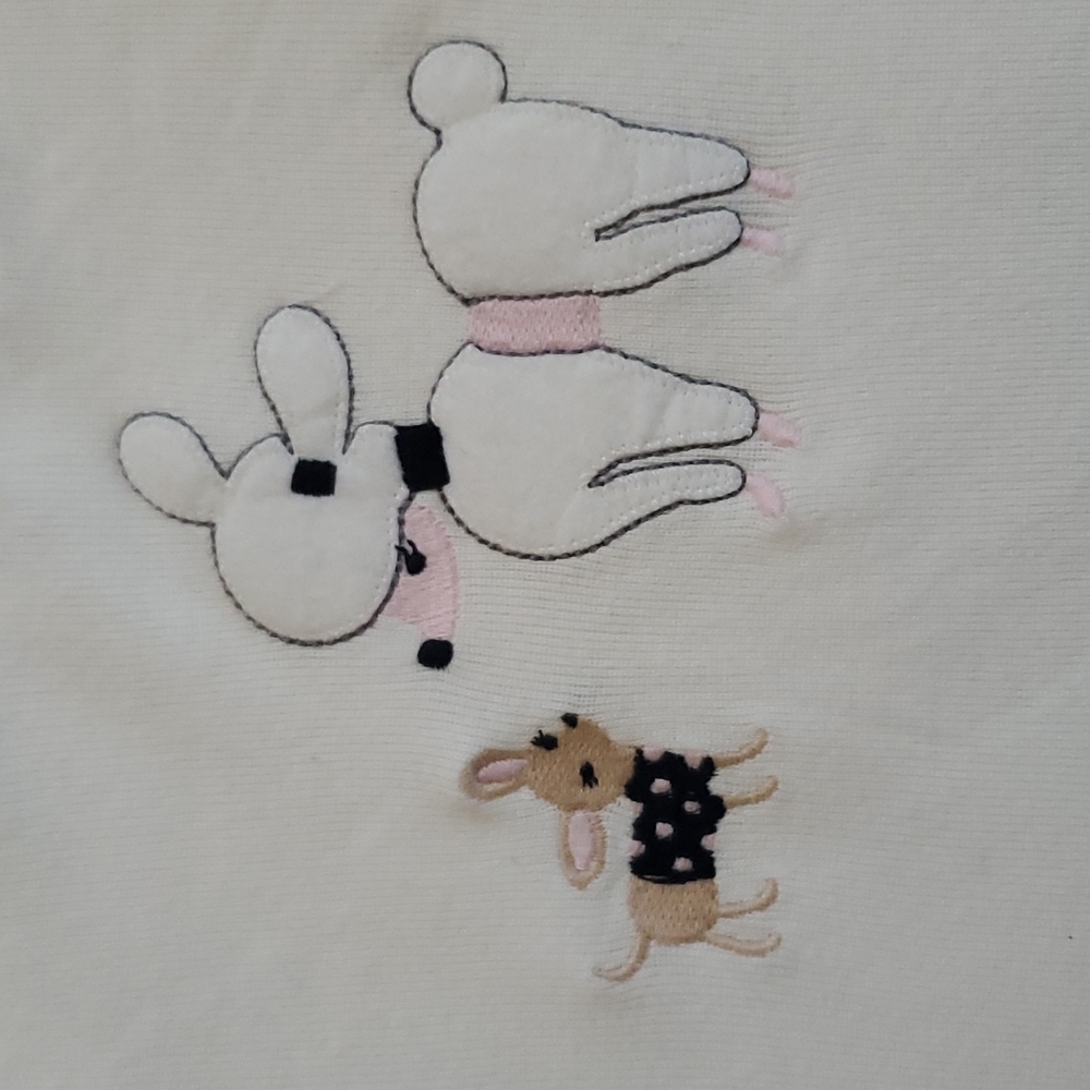 NWT Gymboree Poodle/Chihuahua 18-24 Month Top & 6-12 Month Velour Pants - Picture 6 of 8